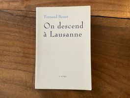 On descend à Lausanne, Fernand Bersets, livre