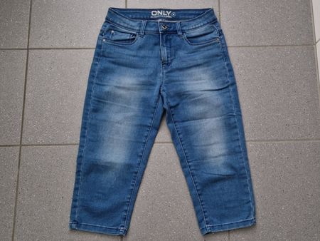 Only Capri Jeanshose blau - Gr. M - Neuwertig