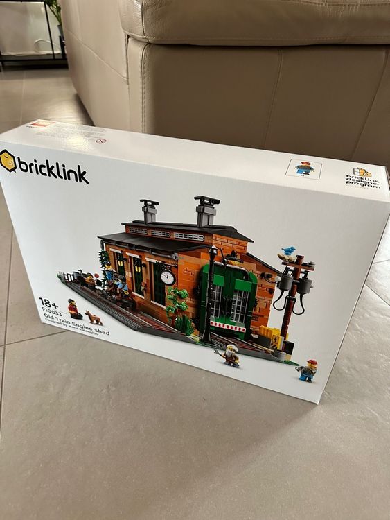Lego Kit di costruzioni: LEGO Bricklink 910033 - Ancien entrepôt à locomotives NEW – Nuovo e nell'imballaggio originale da La Chaux-de-Fonds venduto da ThePatton