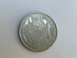 5Fr. Gedenkmünze Gotthard 1882 - 1982