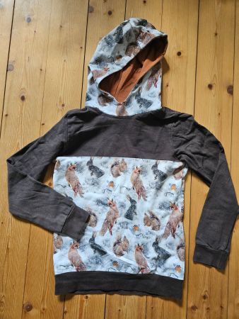 Sehr schöner Pullover 128/134 handmade- unikat wie Molo