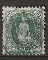 CH090a - Helvetia debout 90a obl.