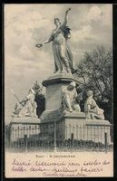 AK Basel, St. Jakobsdenkmal, 1905