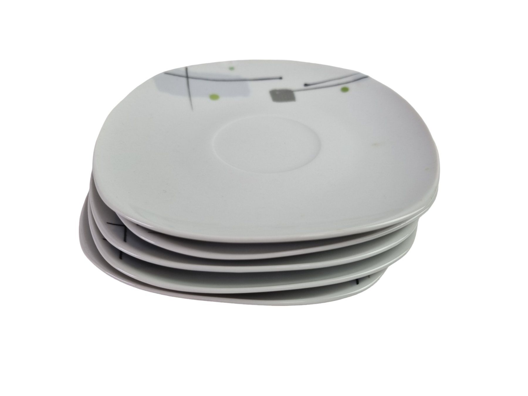 Set di piatti: VAN WELL Kaffeecervice "Accenta Green" 16-teilig – Usato da Wangen b. Olten venduto da Restwert_Wangen 1