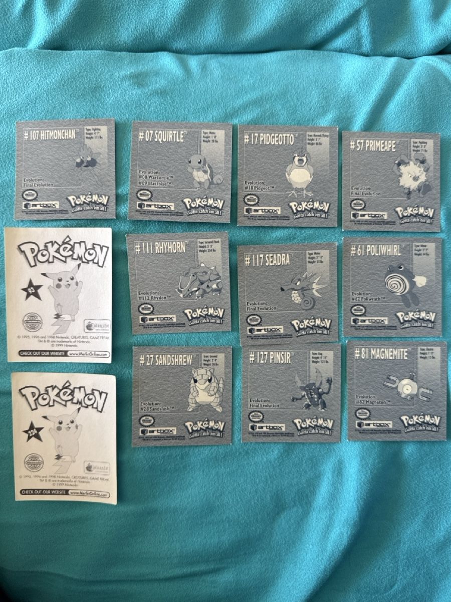 Pokémon Sammelbilder & Trading cards: Lot de 12 stockées Pokémon  – Gebraucht aus Genève von fat_8jwz 1