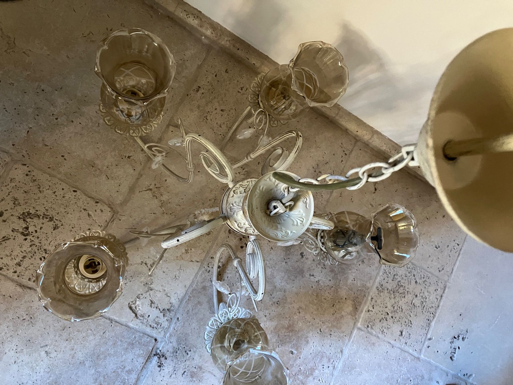 Lampadari & plafoniere: Set Kronleuchter und 2 Wandleuchter – Nuovo (secondo la descrizione) da Ostermundigen venduto da bea_pjw9 2
