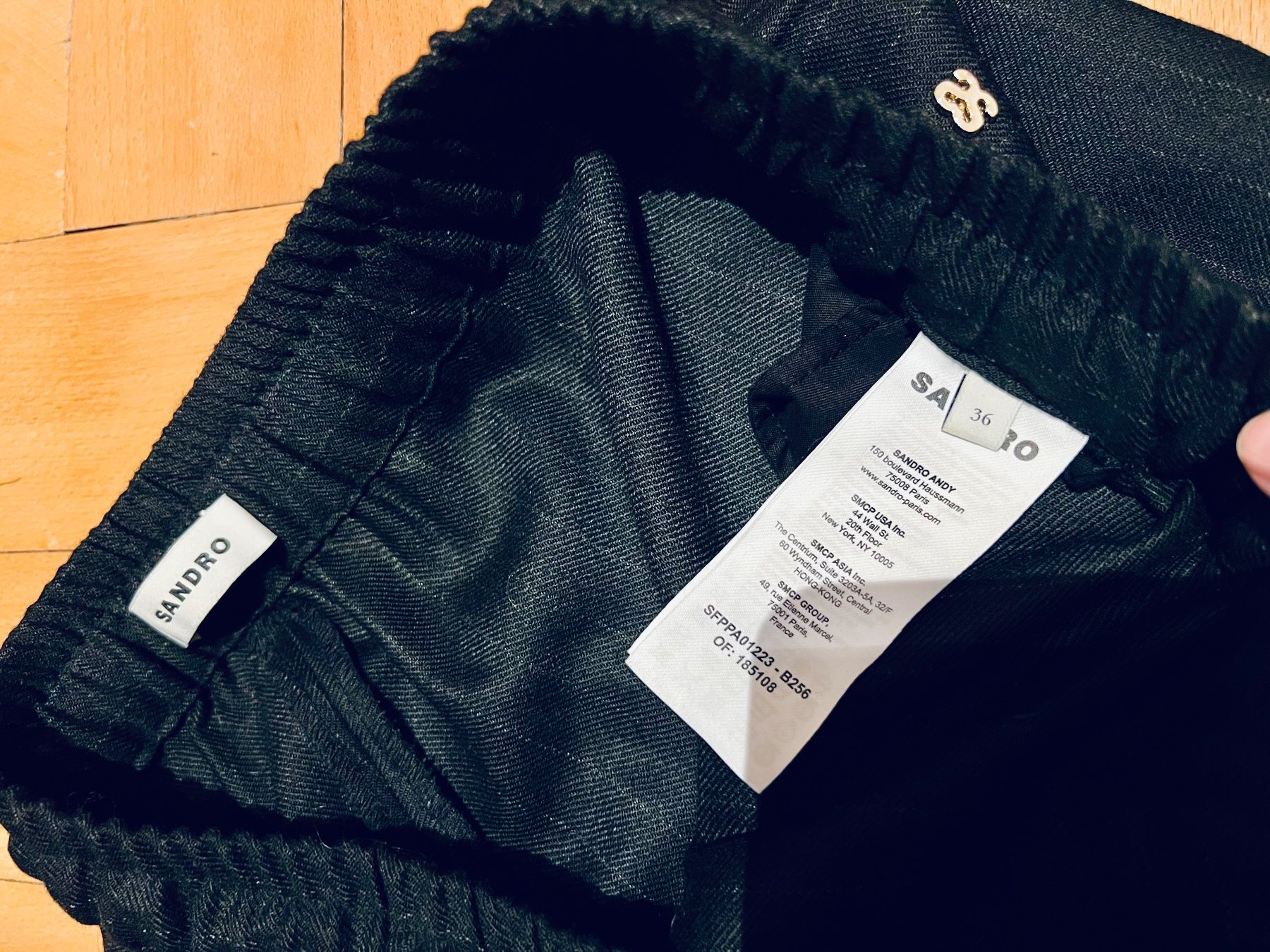 Sandro Anzüge & Kostüme: Sandro Blazer + Hose, Gr. 36, schwarz - NEW – Neu (gemäss Beschreibung) aus Zurich von Jul_wr5m 6