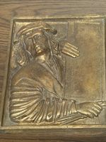 Vintage Kapfenberger Feinguss Brass Plaque - April '86