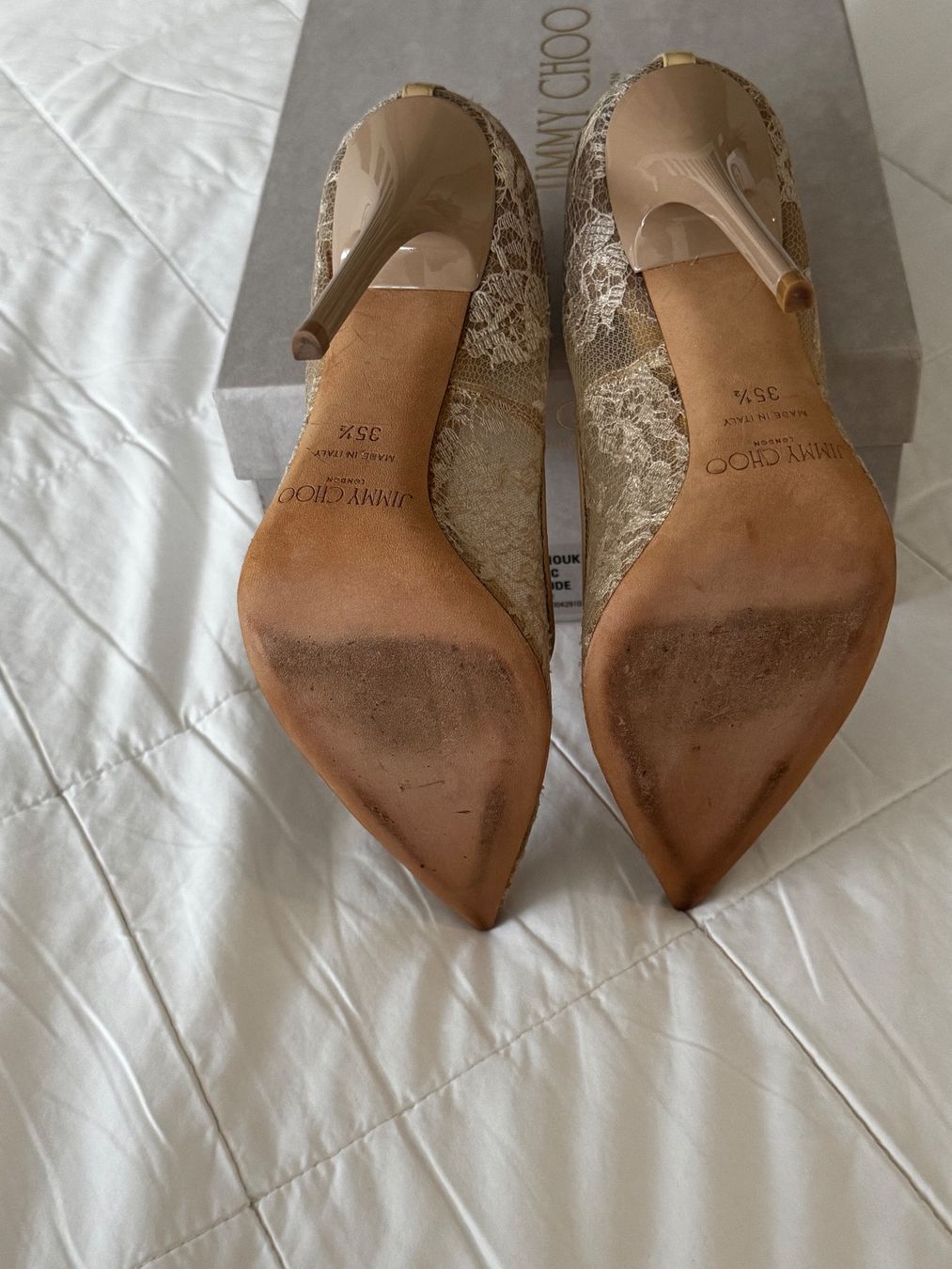 Jimmy Choo Scarpe da uomo: Jimmy Choo Anouk Lace Pump | Size 35,5 – Usato da Binningen venduto da manap 5