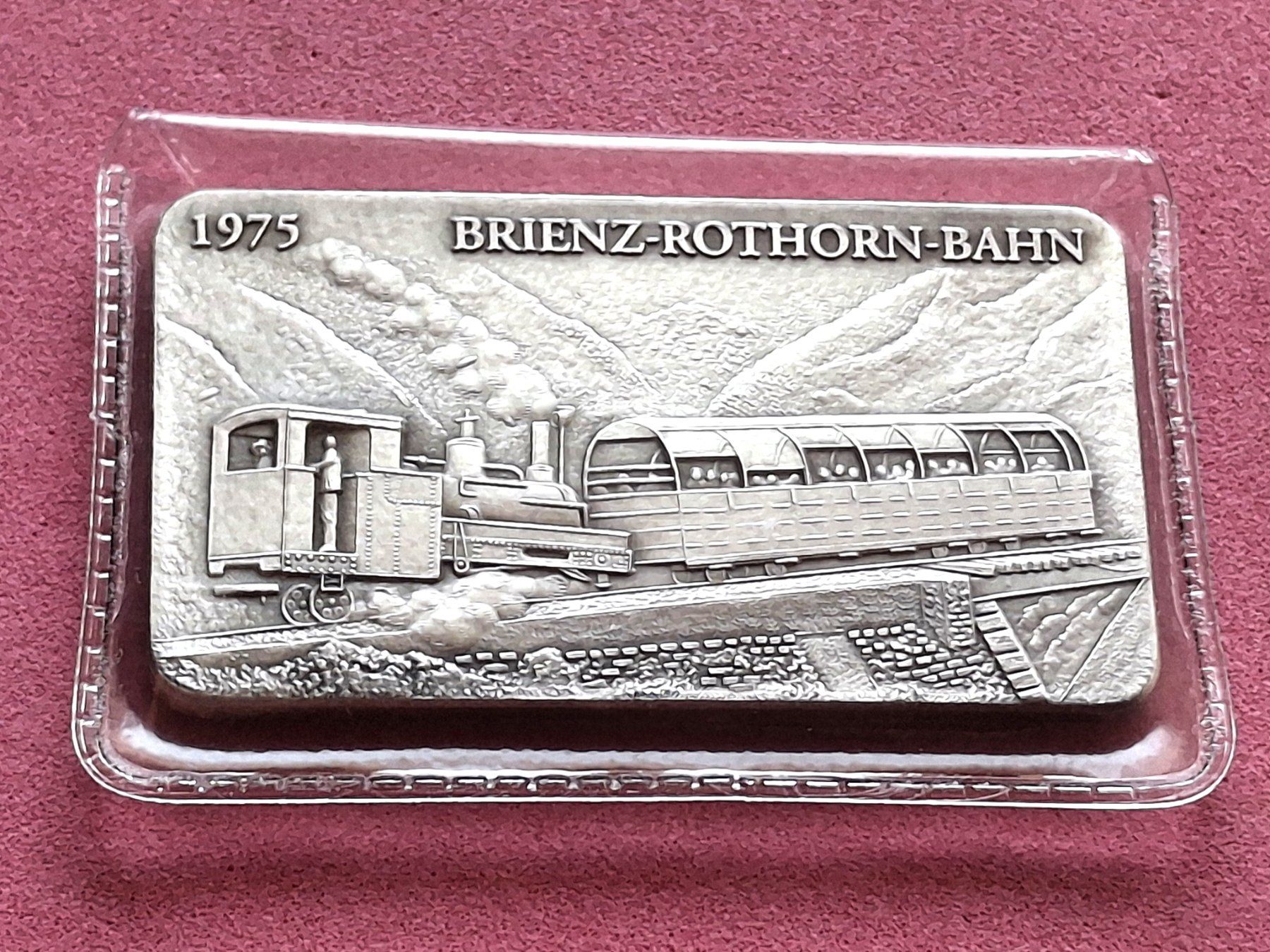 Metalli preziosi: CH EISENBAHN - BRIENZ-ROTHORN-BAHN - OVP – Usato da Boniswil venduto da dpd4coins
