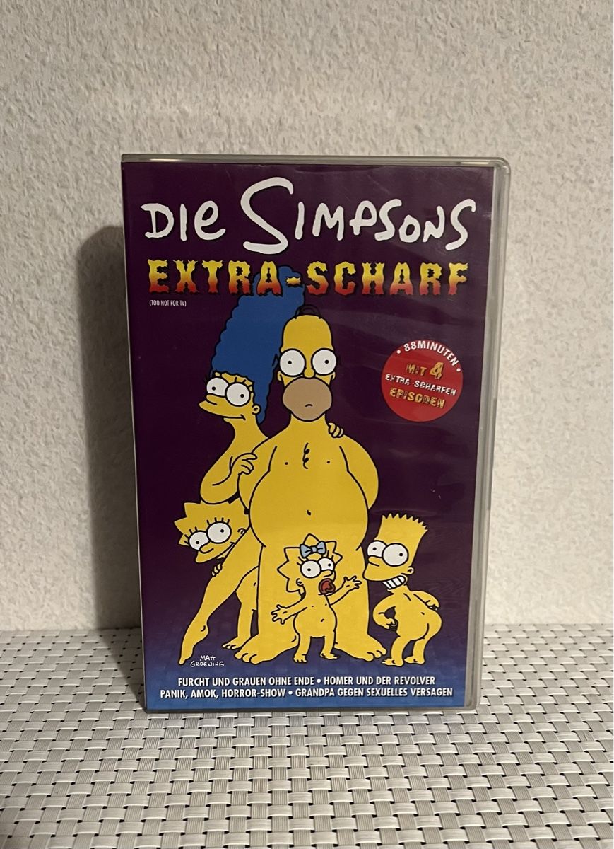 Tutti i VHS: Die Simpsons - Extra Scharf (VHS) – Usato da Flawil venduto da NiceT
