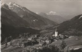 VS 103 Bellwald ob Fiesch mit Weisshorn, ≈ 1950