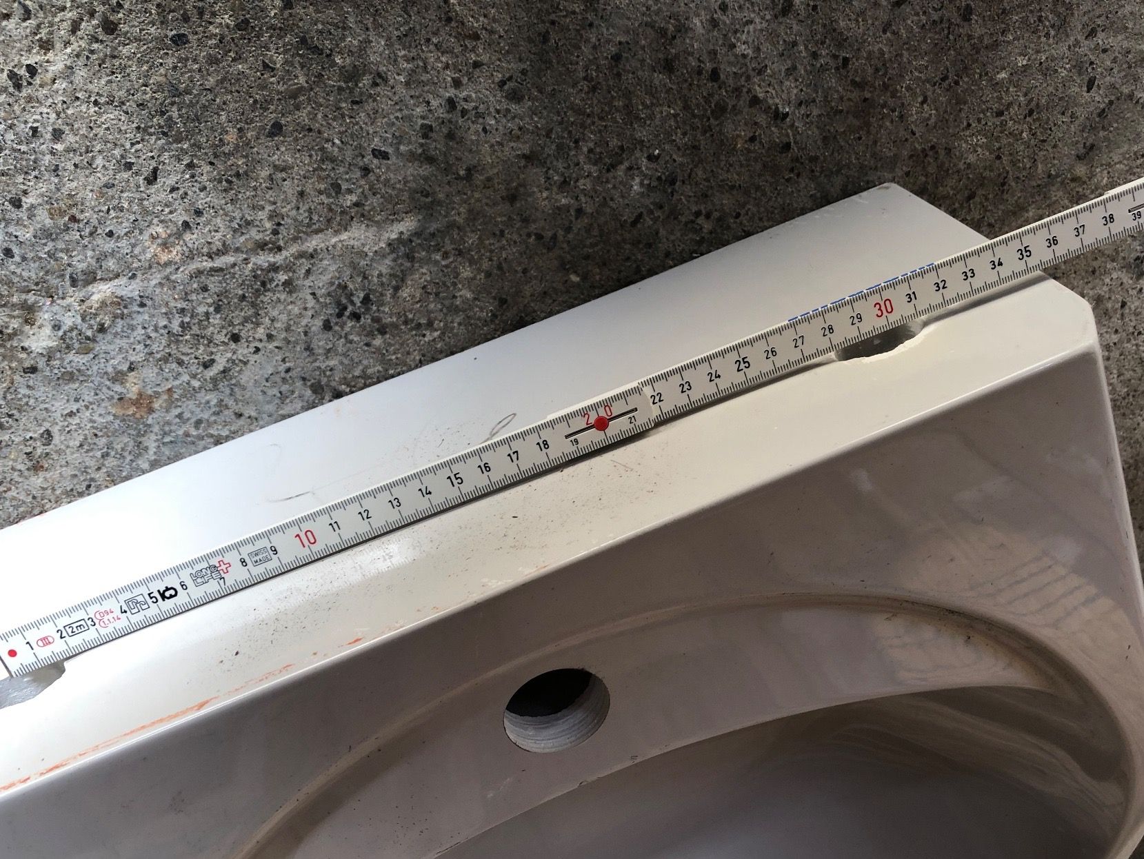 Lavabi & lavandini: Waschtisch Waschbecken grau – Nuovo (secondo la descrizione) da Niederrohrdorf venduto da beniledergerber 5