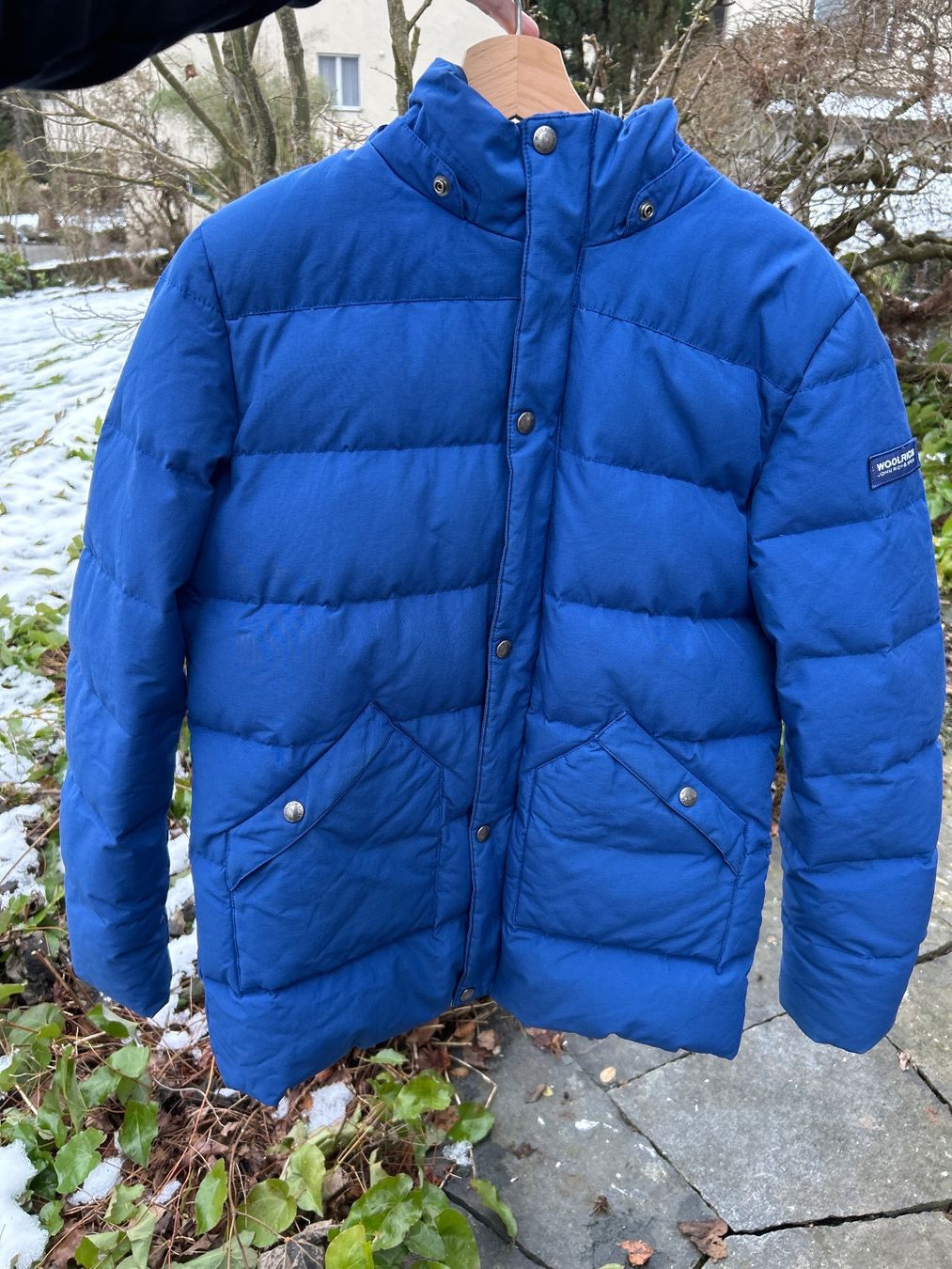 Giacche: WOOLRICH Winterjacke Gr. 14  Blau – Usato da Bonstetten venduto da Ebano- 6
