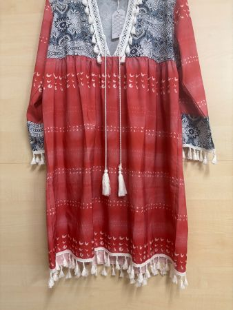 Rotes Sommerkleid, Grösse M, neuwertig!