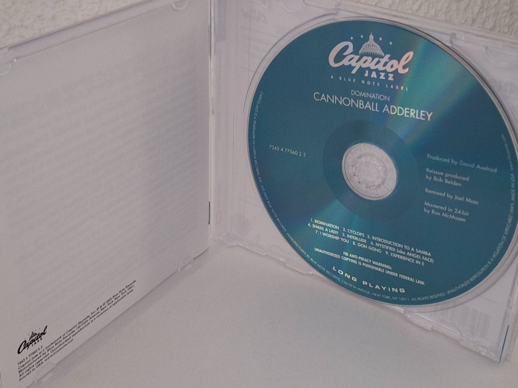 CD: CD Cannonball Adderley -  "Domination".. – Usato da Aarberg venduto da Jackup1 2