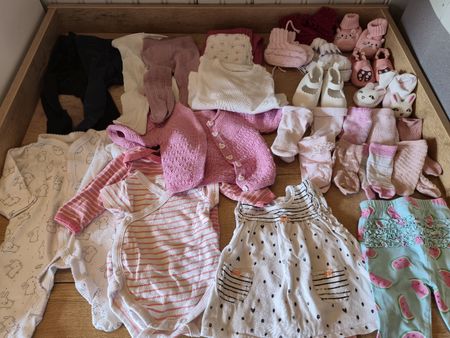 Baby Kleider Paket Gr. 50/56 Mädchen