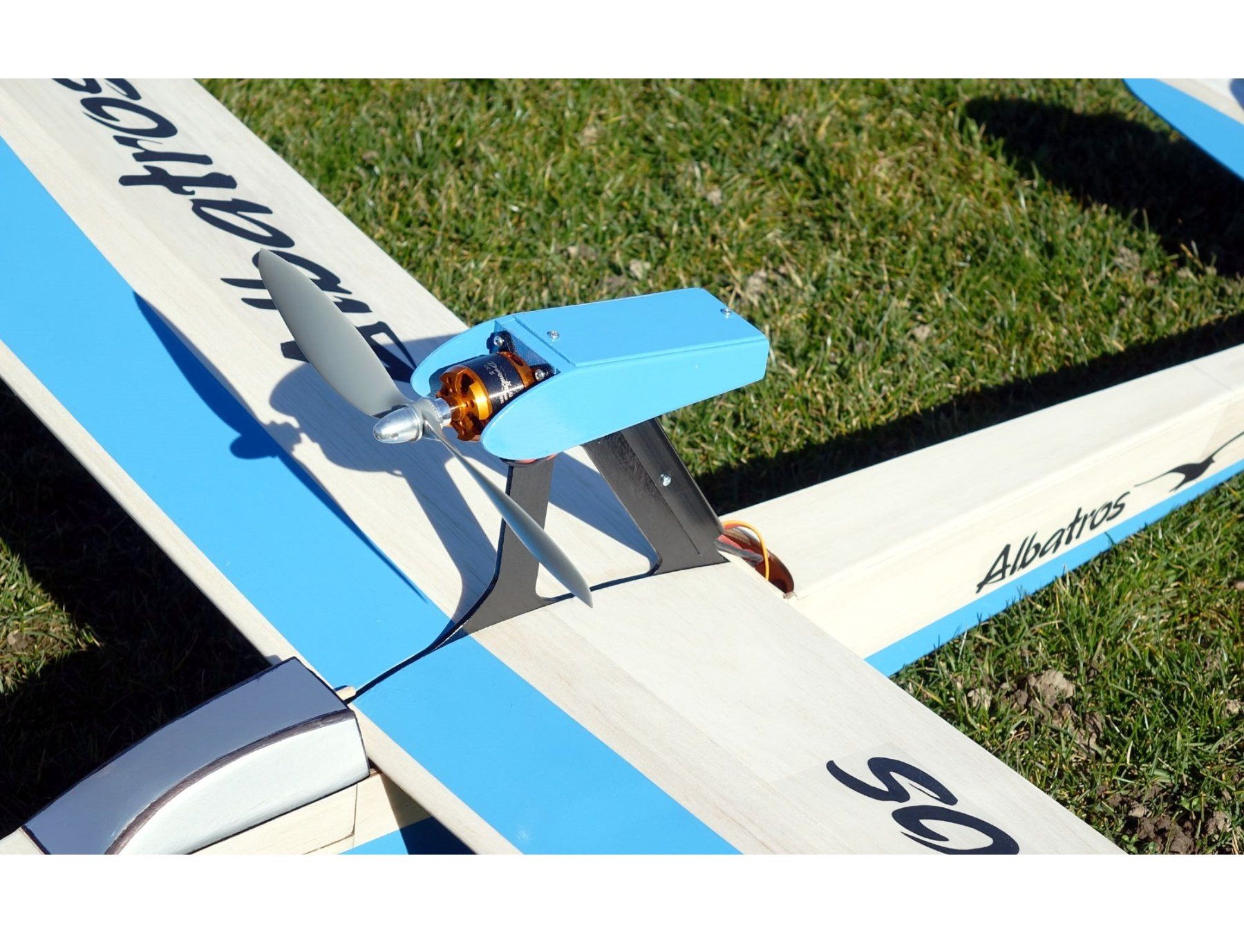 Modellismo RC: Aerobel Albatros, Spw 2000mm - KIT-Bausatz – Nuovo e nell'imballaggio originale da Entlebuch venduto da Hebu 1
