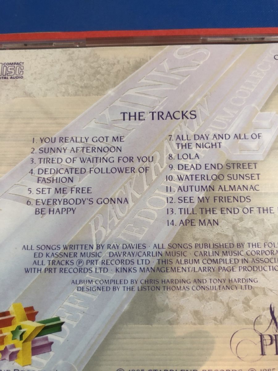 CDs: The Kinks - Backtrackin  2 CD – D'occasion à Flaach par rubo7 3