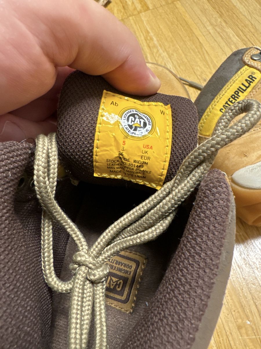Caterpillar Scarpe da uomo: Caterpillar Schuhe – Usato da Menzingen venduto da Dali2504 3