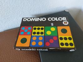 Spiel Domino Color buntes Legespiel gebrauchter Zustand
