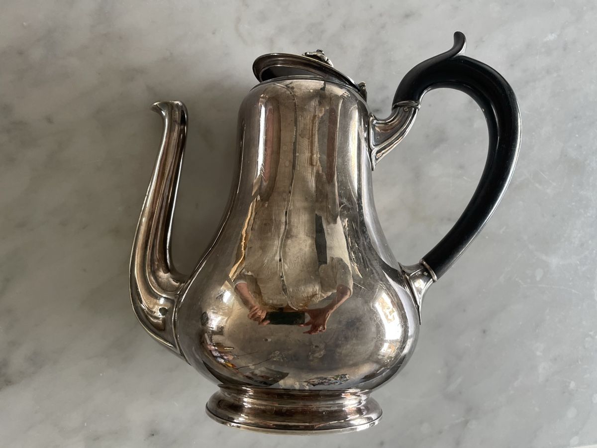 Christofle Teekannen: Christophle Kaffe/Teekanne, antik – Gebraucht aus Gockhausen von AnneT07 3