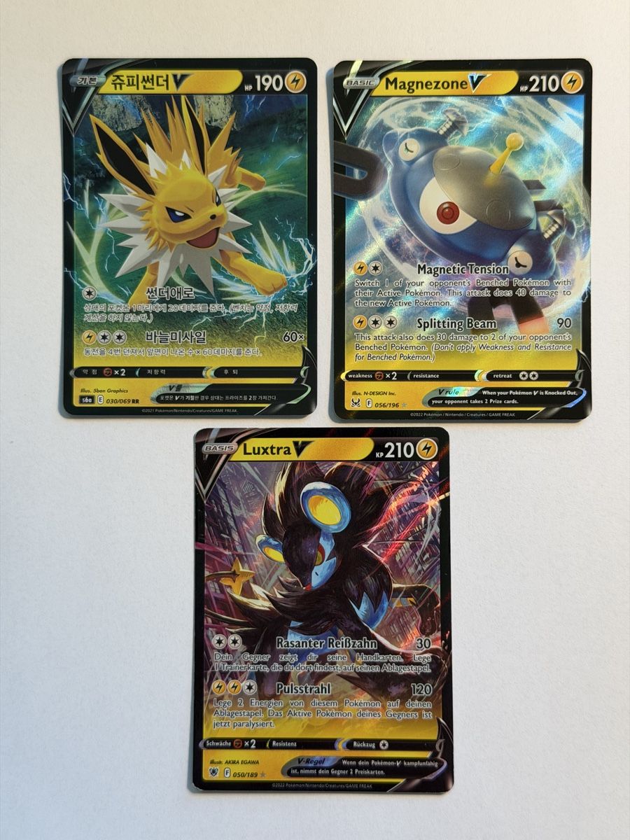 Pokémon Carte collezionabili: 3x Pokemon V ab CHF 2.- – Usato da Uster venduto da l_cards
