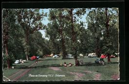 AK Salavaux, Place de Camping, 1962