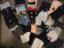 Kleiderpaket Sommer / Herbst für Mädchen Gr. 158/164 XXS