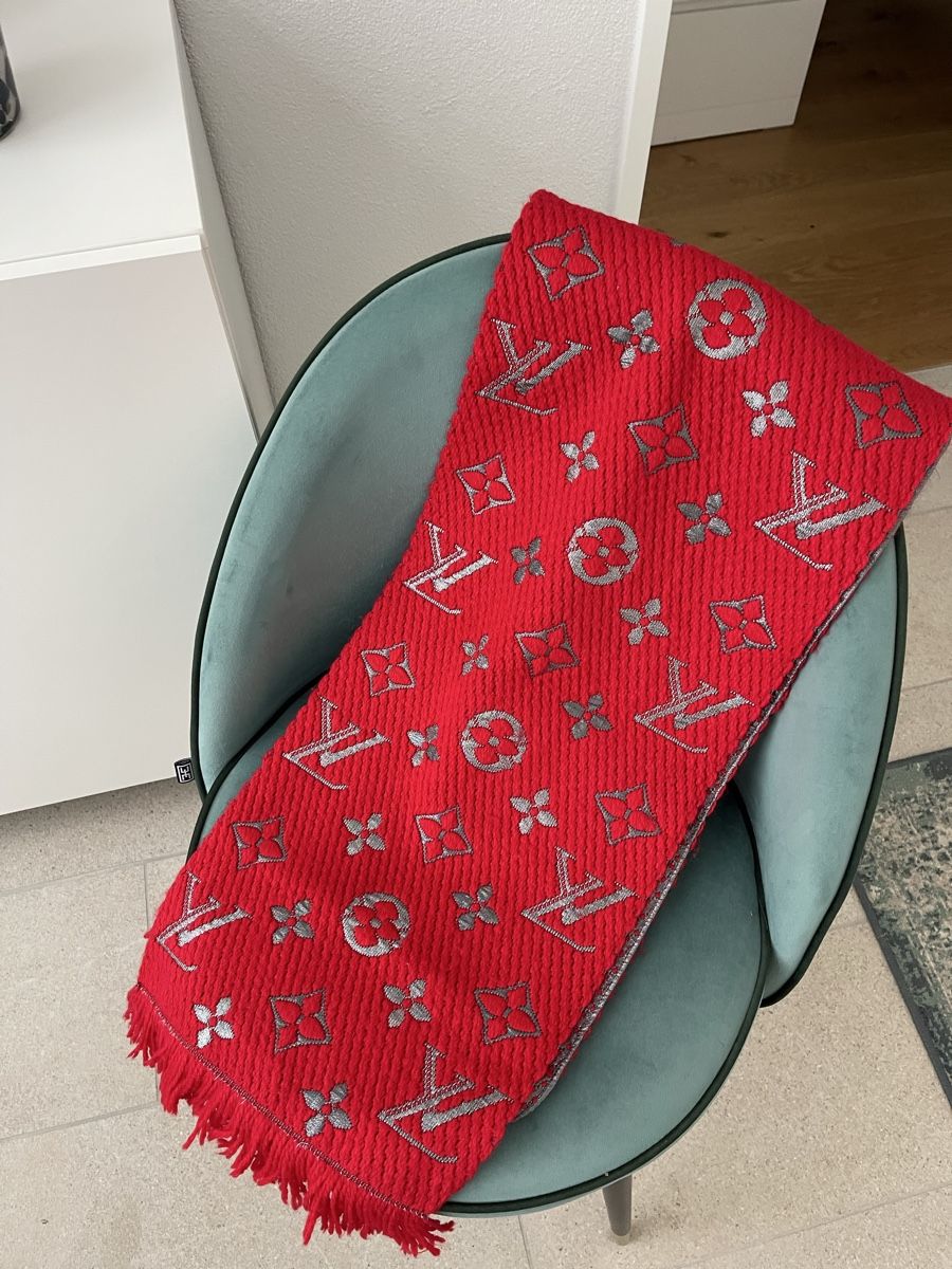 Foulard & Sciarpe: Schal Logomania Rot - look like – Usato da Horgen venduto da JPR911