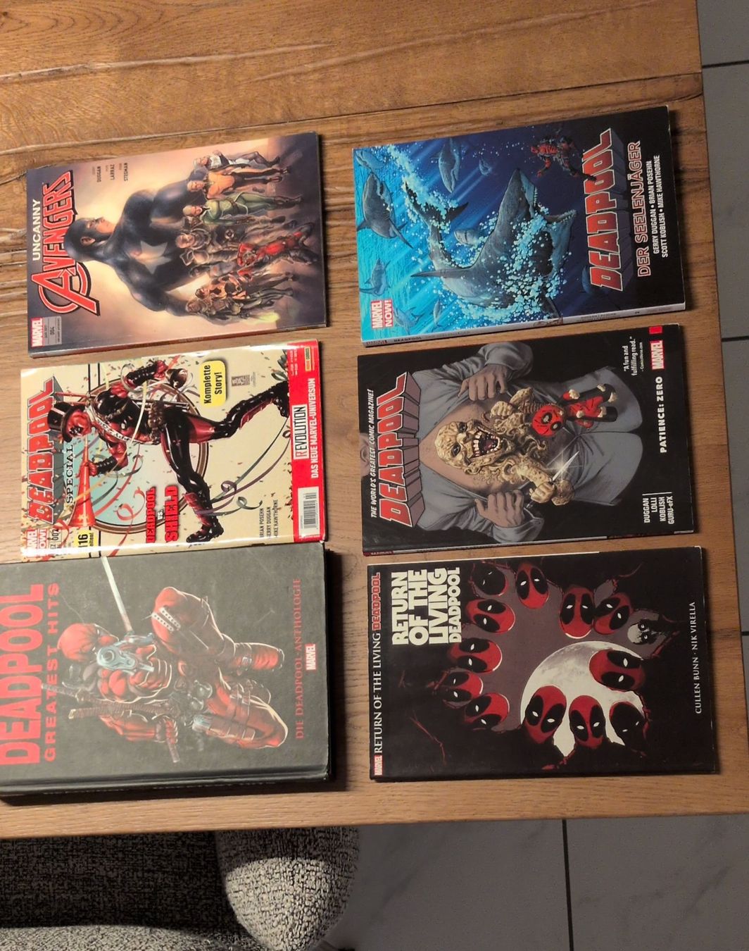 Comics: 6 Deadpool & Avengers Marvel Comics gelesen – Gebraucht aus Buochs von 94b_5vbt