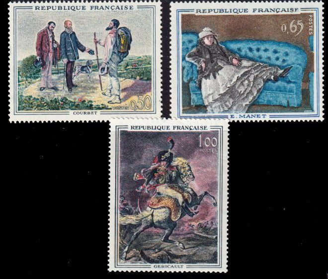 Alle Briefmarken: Frankreich, Mi 1415-1417** – Neu (gemäss Beschreibung) aus Langenthal von 1195
