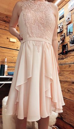 rosa Abendkleid - free shipping
