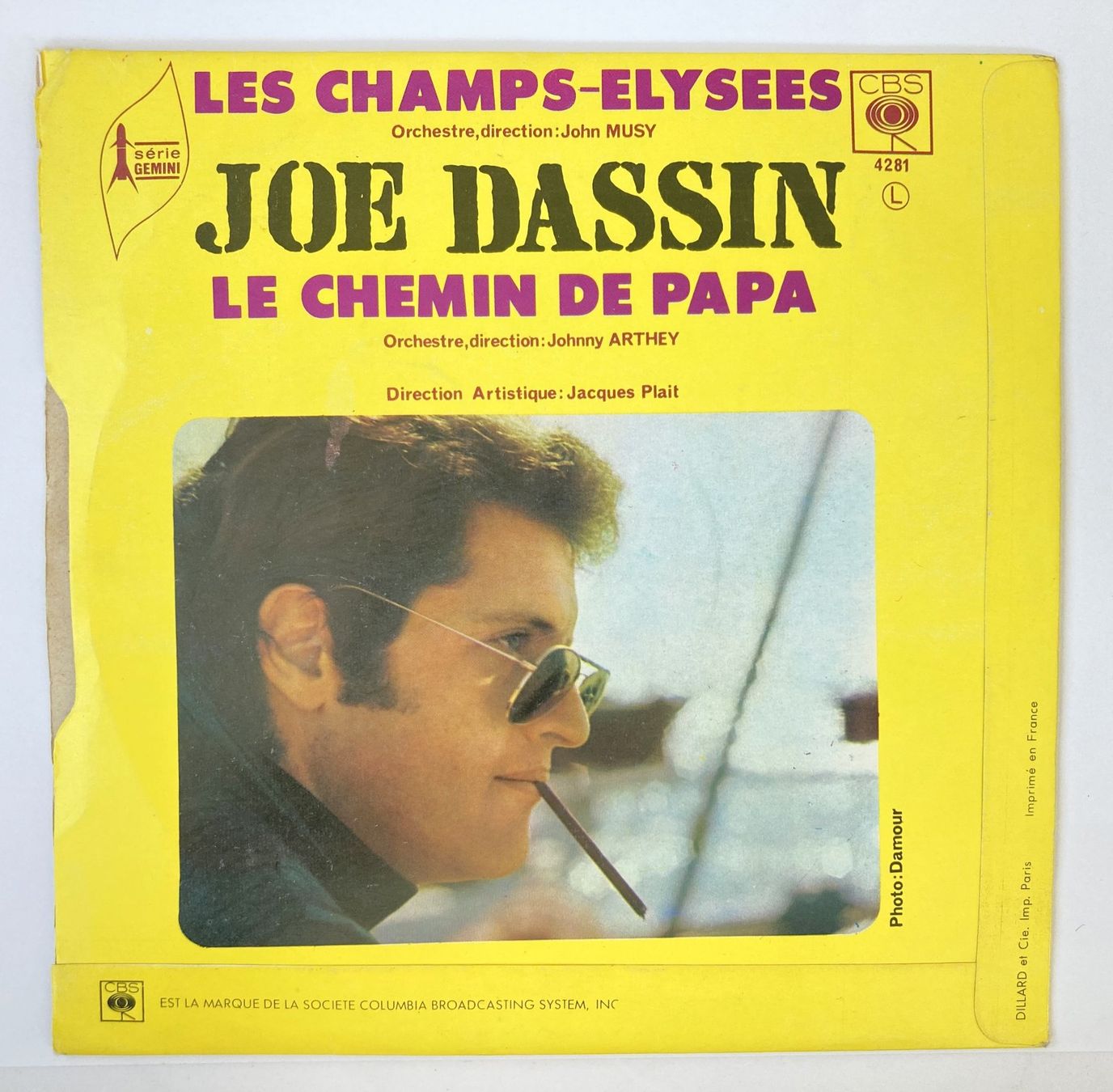 Dischi in vinile: JOE DASSIN - LE CHEMIN DE PAPA – Usato da Bottens venduto da hotter-than-hell 1