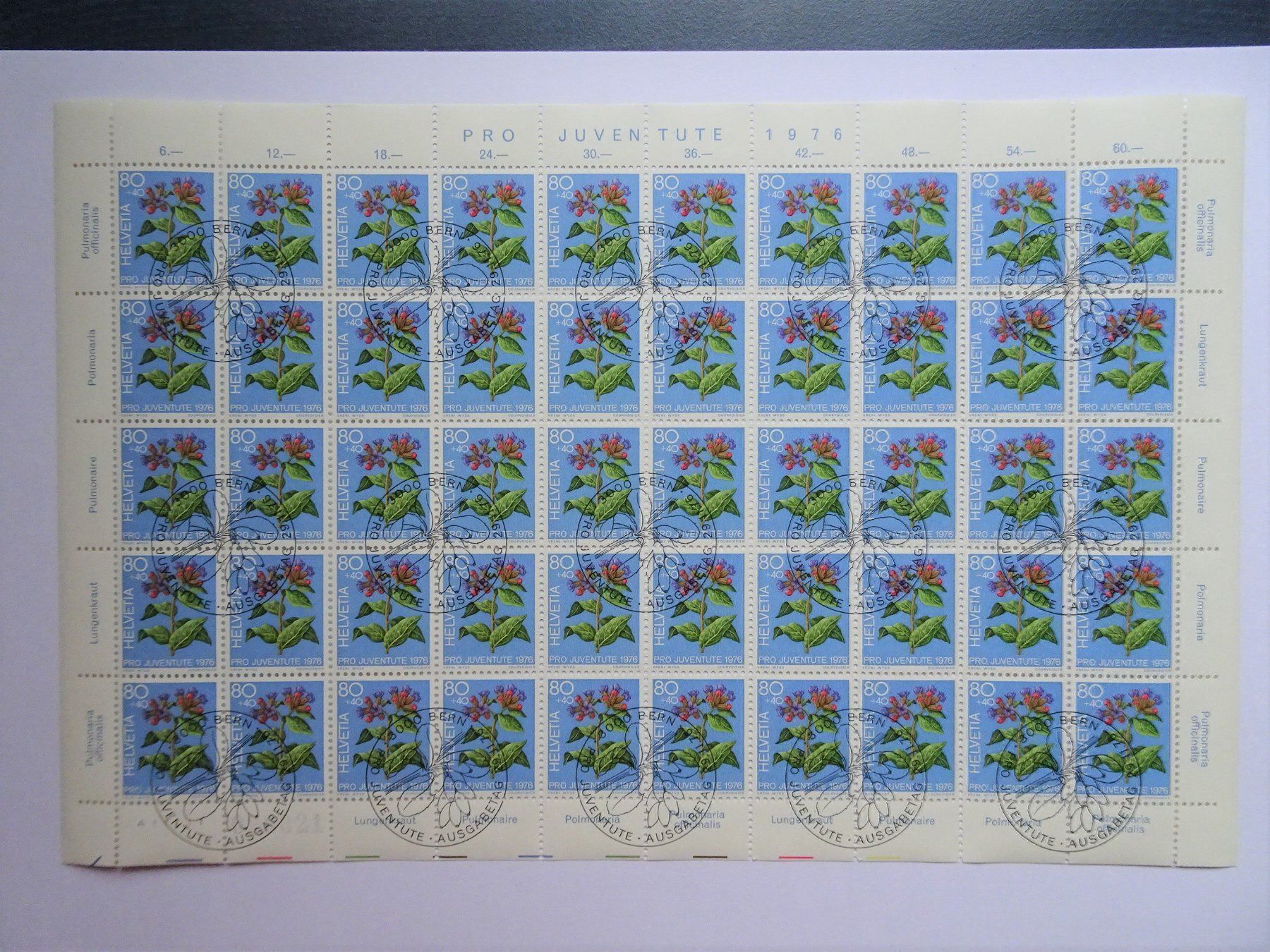 Tous les timbres: PJ 1976 – Neuf (Voir description) à Aadorf par Chnorli-Furz
