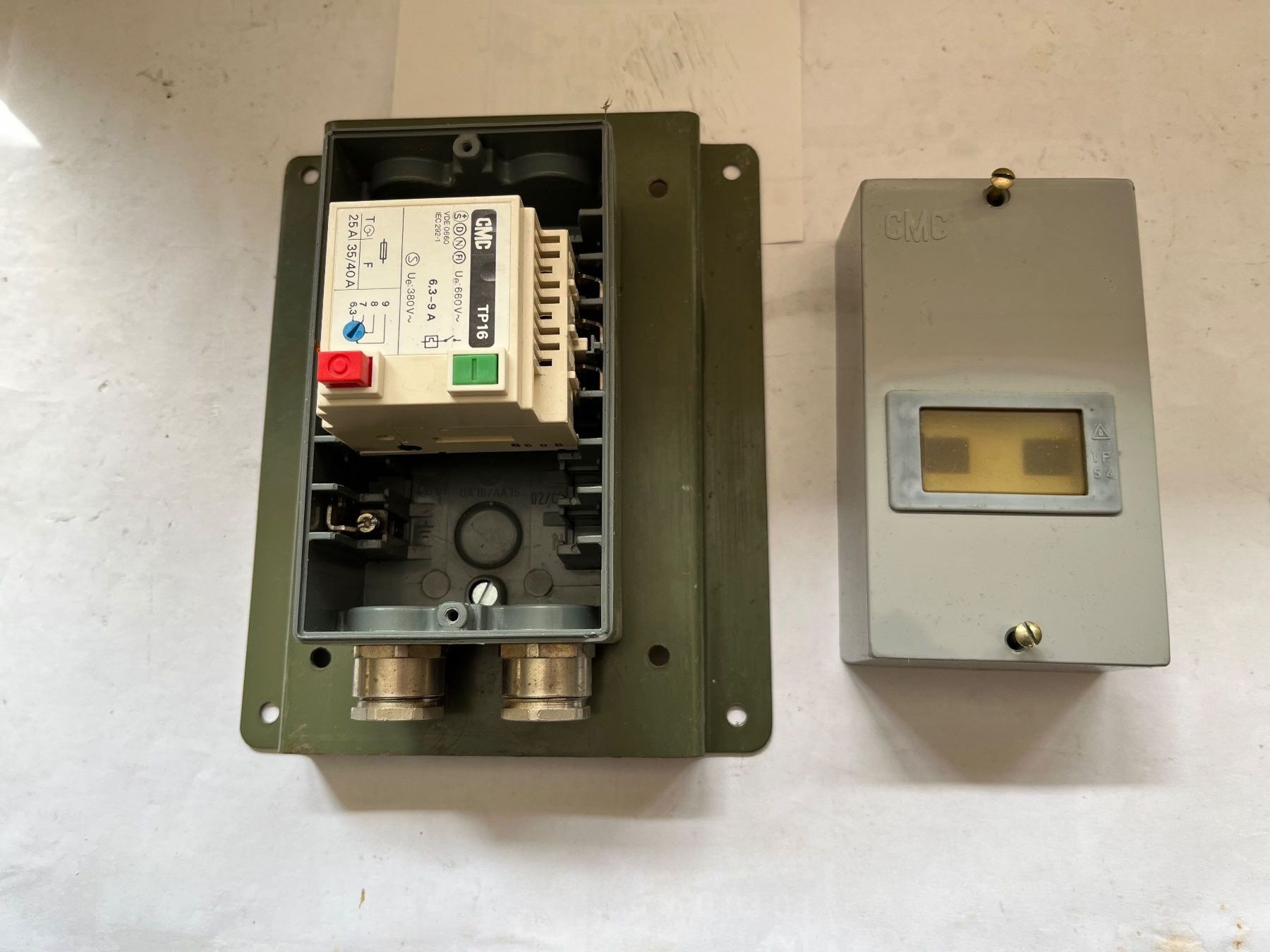 Interruttori: Motorschutzschalter CMC 3x400V – Usato da Küblis venduto da hypofacto 4