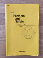 Formeln und Tafeln, Mathematik-Physik, 11. Auflage Top!