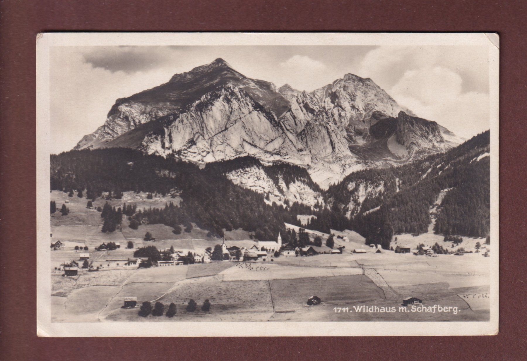 Cartes postales: WILDHAUS - Schafberg – D'occasion à Pully par nicecards-shop