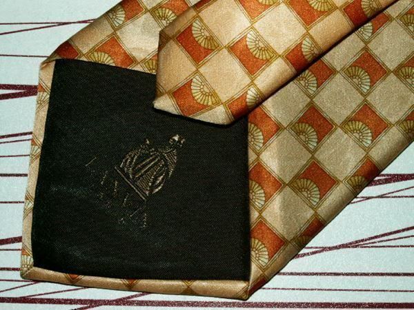 Lanvin Krawatten: LANVIN cravate en soie / seiden Krawatte – Gebraucht aus Cossonay-ville von Super-Price-Quality 4