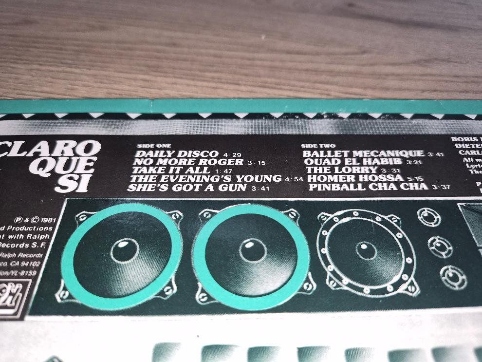 Schallplatten: Schallplatte LP Vinyl 33" YELLO "Claro Que Si" – Gebraucht aus Dielsdorf von SHOES_BY_SYLVI 5
