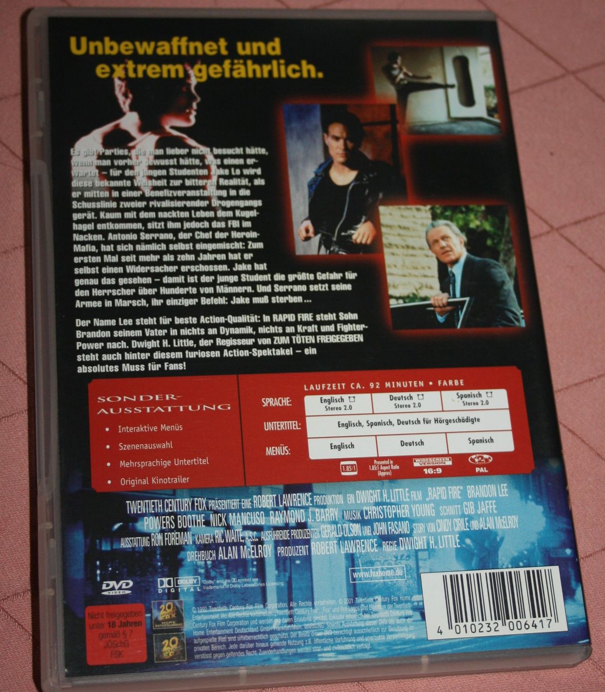 Tutti i DVDs: DVD Rapid Fire (34) – Nuovo (secondo la descrizione) da Flüelen venduto da Rosegarden 1