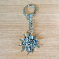 Schlüsselanhänger mit Edelweiss Motiv