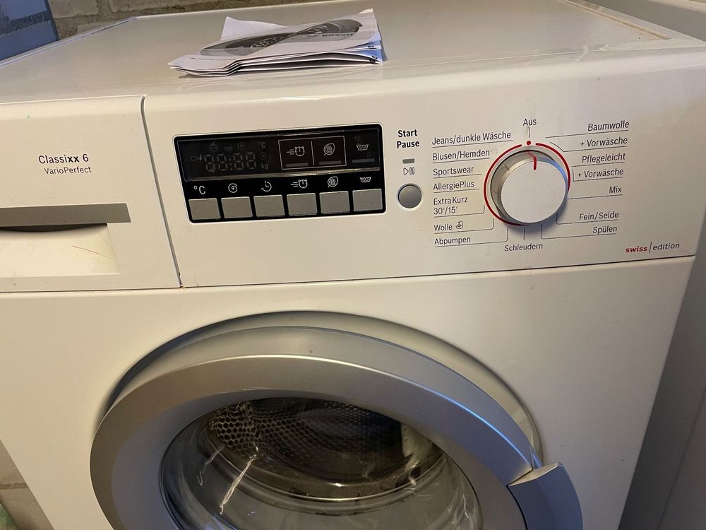 BOSCH WASCHMASCHINE WAB282A1CH Classixx 6 - swiss edition | Kaufen auf ...