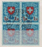 Y43) Freimarke 165, 4.Block, Vollstempel, sehe Scan
