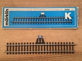 Märklin H0 K-Gleis 2292 Anschlussgleis OVP ungebraucht