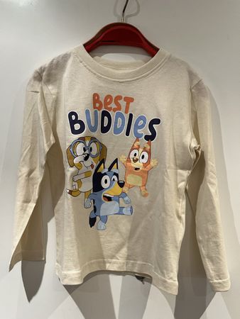 Tolle Bluey Langarmshirt Gr. 116, Neu
