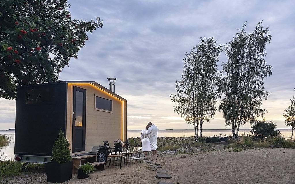 Sauna & Accessori: Mobile Sauna Lappland "S" / L037 – Usato da St. Gallen venduto da Spa_at_Home911