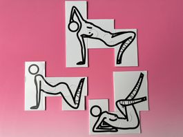 Julian Opie: This is Shahnoza in 3 parts, Puzzles, Multiple