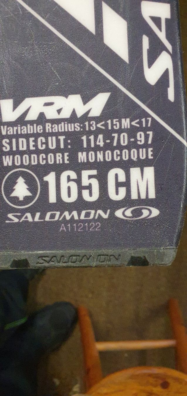 Salomon Sci: Salomon Equipe RS 165cm – Usato da Burgdorf venduto da schlange034 3