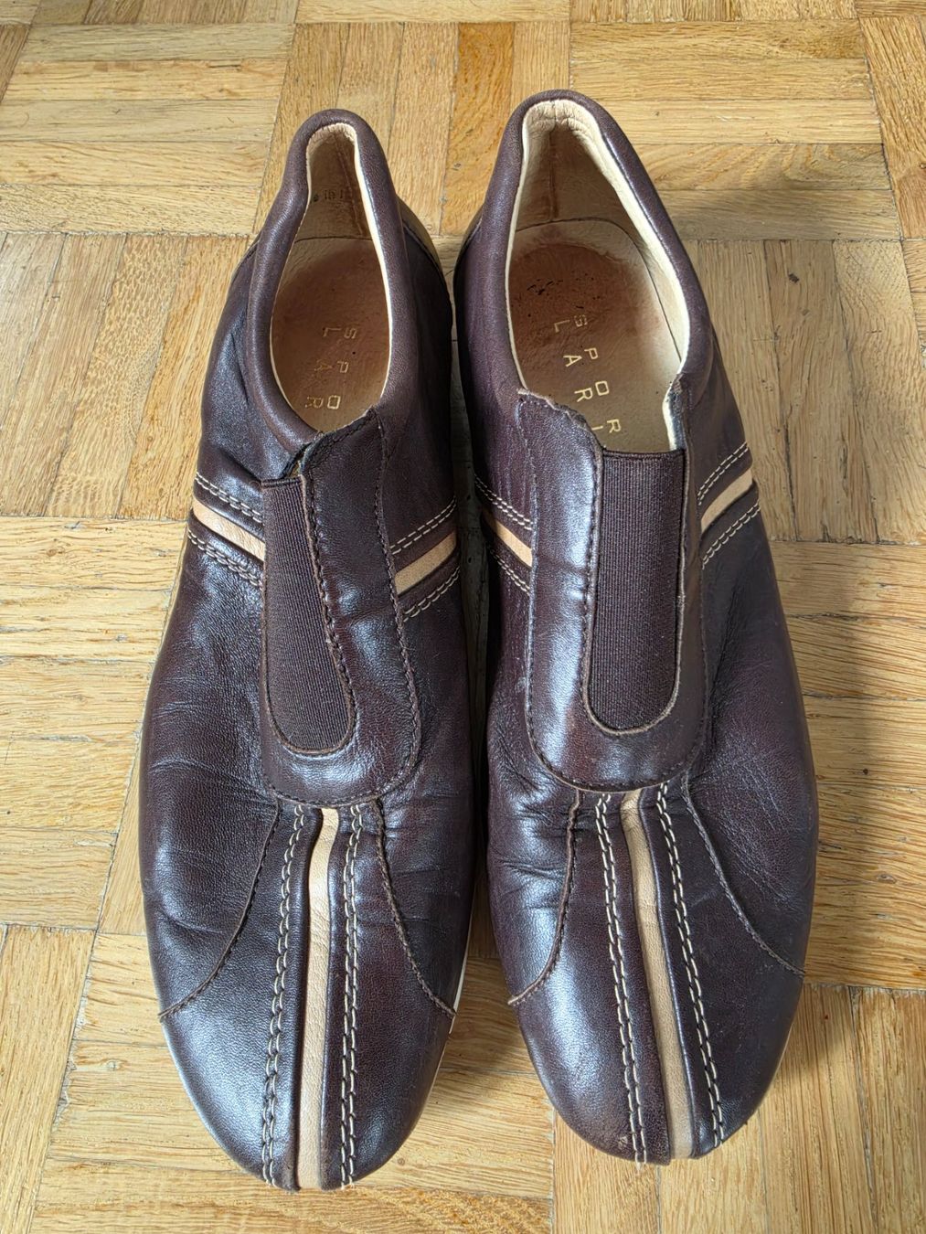 Scarpe da donna: Turnschuhe Lario echt Leder Gr. 37 – Usato da Stäfa venduto da flamingo_17 1